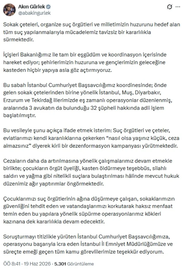 5 Ilde Safak Operasyonu Sokak Cetesine Buyuk Darbe-1