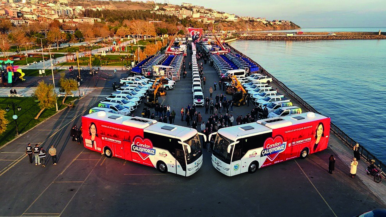 Candan Yüceer: “Tekirdağ Tarihinin En Güçlü Araç Filosunu Oluşturduk”