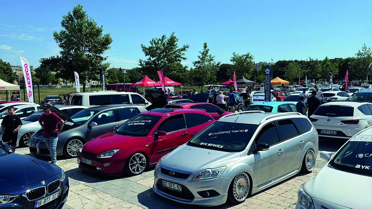 Modifiye Araç Tutkunları Çorlu’da Buluştu