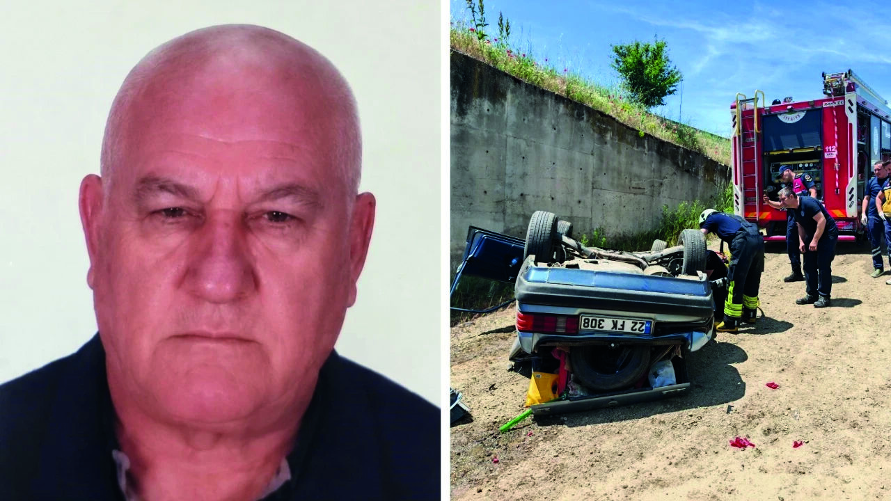Tekirdağ’da Otomobil Menfeze Düştü: Sürücü Hayatını Kaybetti