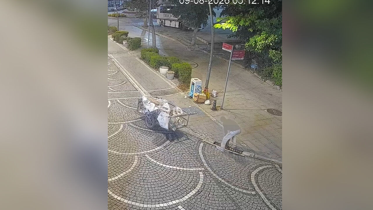 Lüleburgaz'da Mazgal Hırsızlığı Kameraya Yansıdı