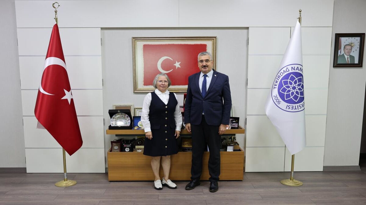 CHP’li Yontar’dan NKÜ Rektörü Şahin’e ziyaret