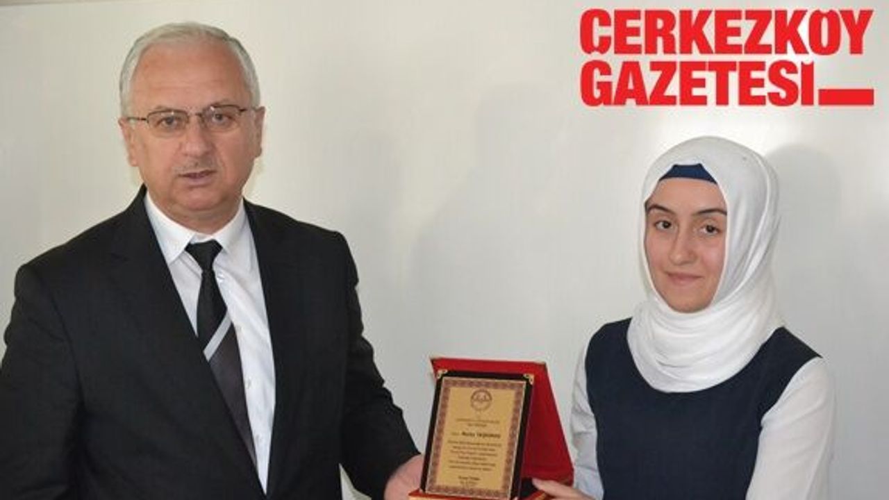 Dini Bilgiler Yarışması’nda İl Birincisi oldu