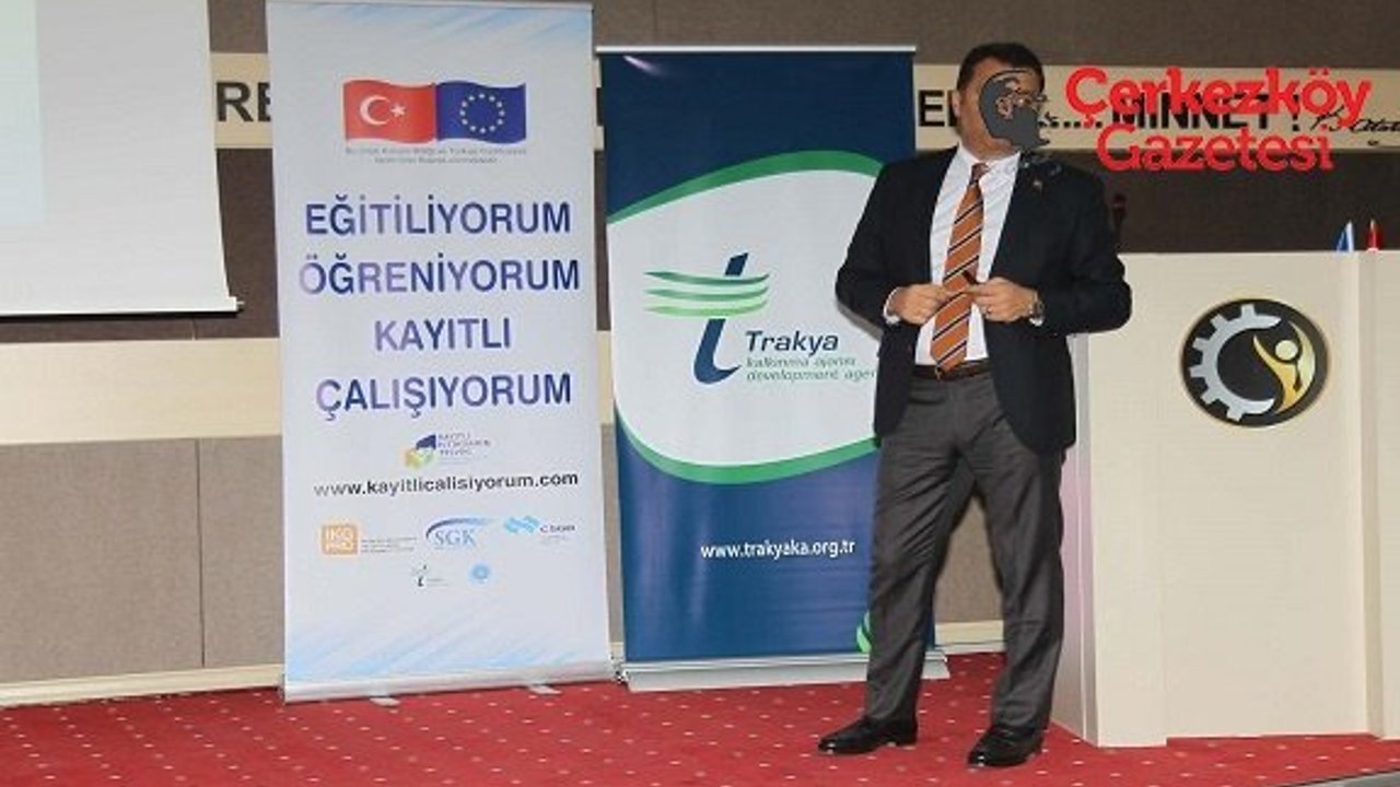 Prof. Dr. Cem Kılıç Çerkezköy TSO’da işverenlere konuştu