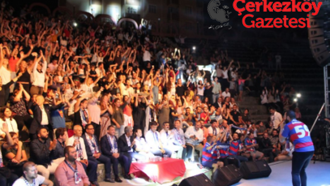 Berkay, Çerkezköylülere unutulmaz bir gece yaşattı