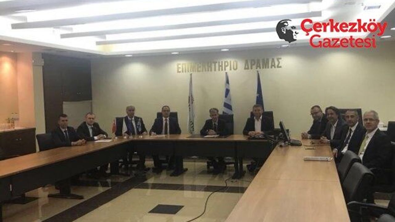 Çerkezköy TSO ile Drama TSO arasında protokol imzalandı
