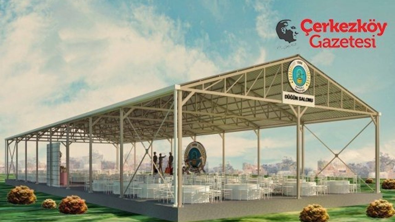 Karlı Mahallesi’ne açık hava düğün salonunu