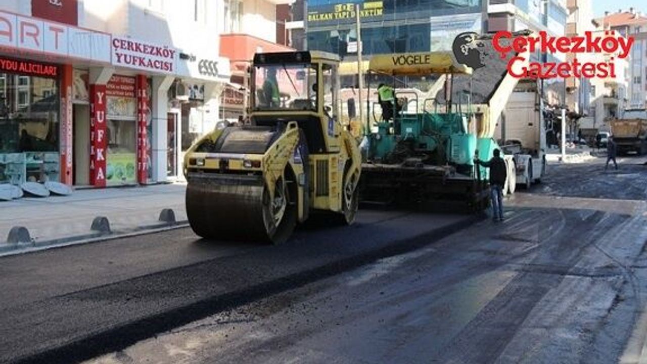 Bir örnek sokak daha tamamlandı