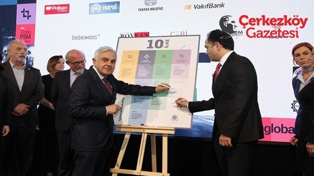 ÇOSB, Birleşmiş Milletler Küresel İlkeler Sözleşmesi’ne imza attı ​