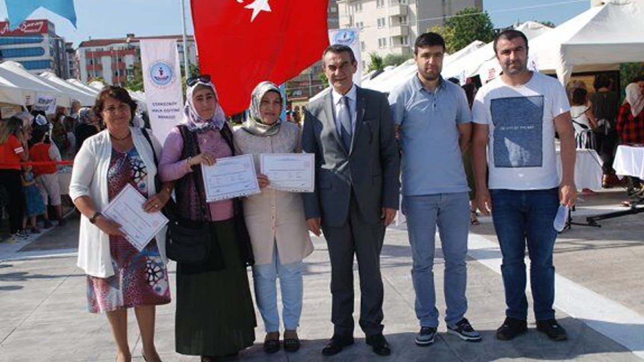 El emeği göz nuru ürünler görücüye çıktı