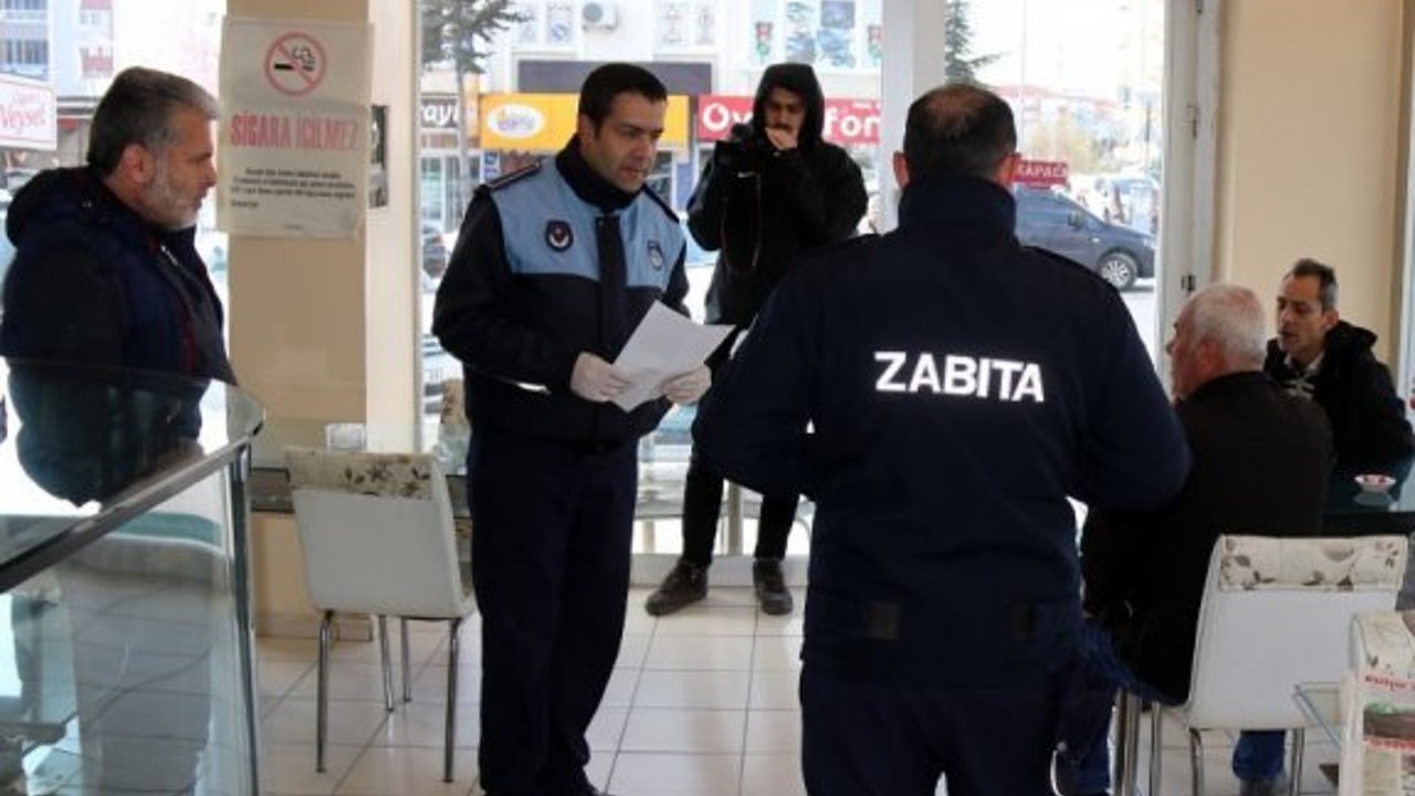 Esnaf korono virüse karşı bilgilendiriliyor