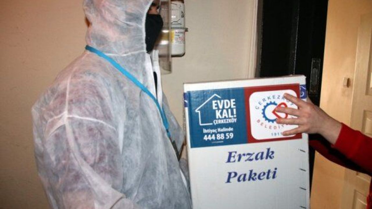 İhtiyaç sahiplerine 10 bin 170 koli erzak