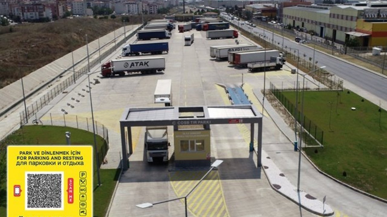 QR Kodlu uygulamayla Tır Parkına ulaşım daha kolay