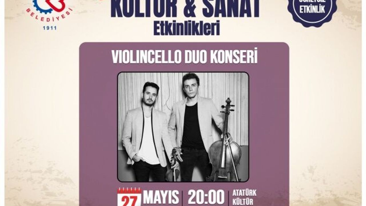 ÇERKEZKÖY’DE KEMAN VE VİYOLONSEL RÜZGARI ESECEK