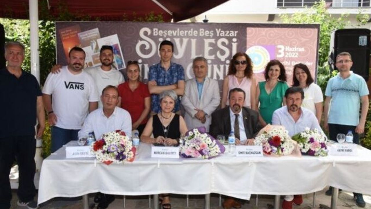 BEŞEVLER’DE BEŞ YAZAR SÖYLEŞİ İMZA GÜNÜ ETKİNLİĞİ DÜZENLEDİ
