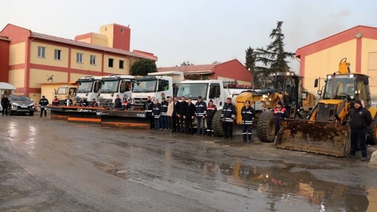 Akay, Makine İkmal Bakım ve Onarım Müdürlüğü ekipleri kış hazırlıklarını tamamladı