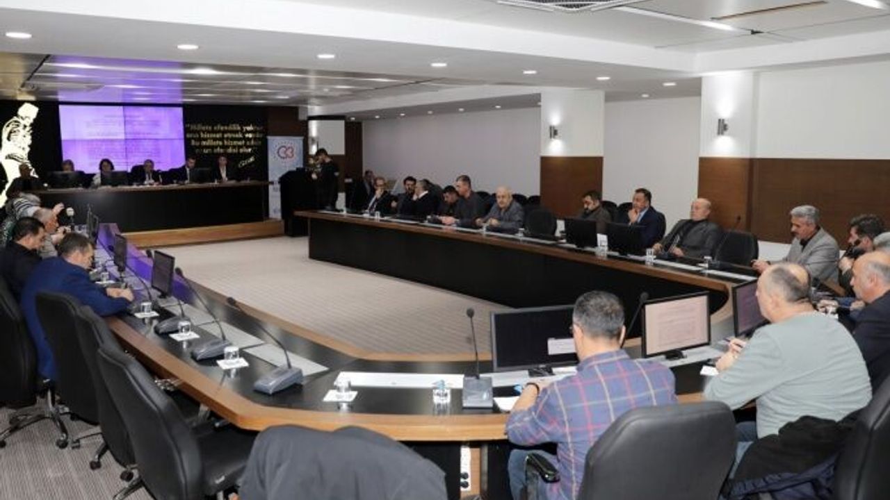 Çerkezköy Ocak Ayı Meclis toplantıları tamamlandı