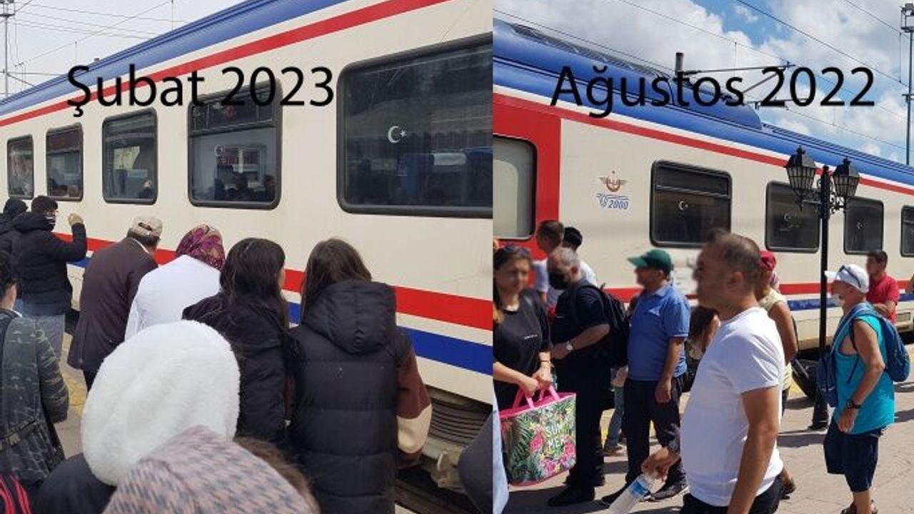 Kıyafetler değişir Mevsimler değişir TCDD değişmez
