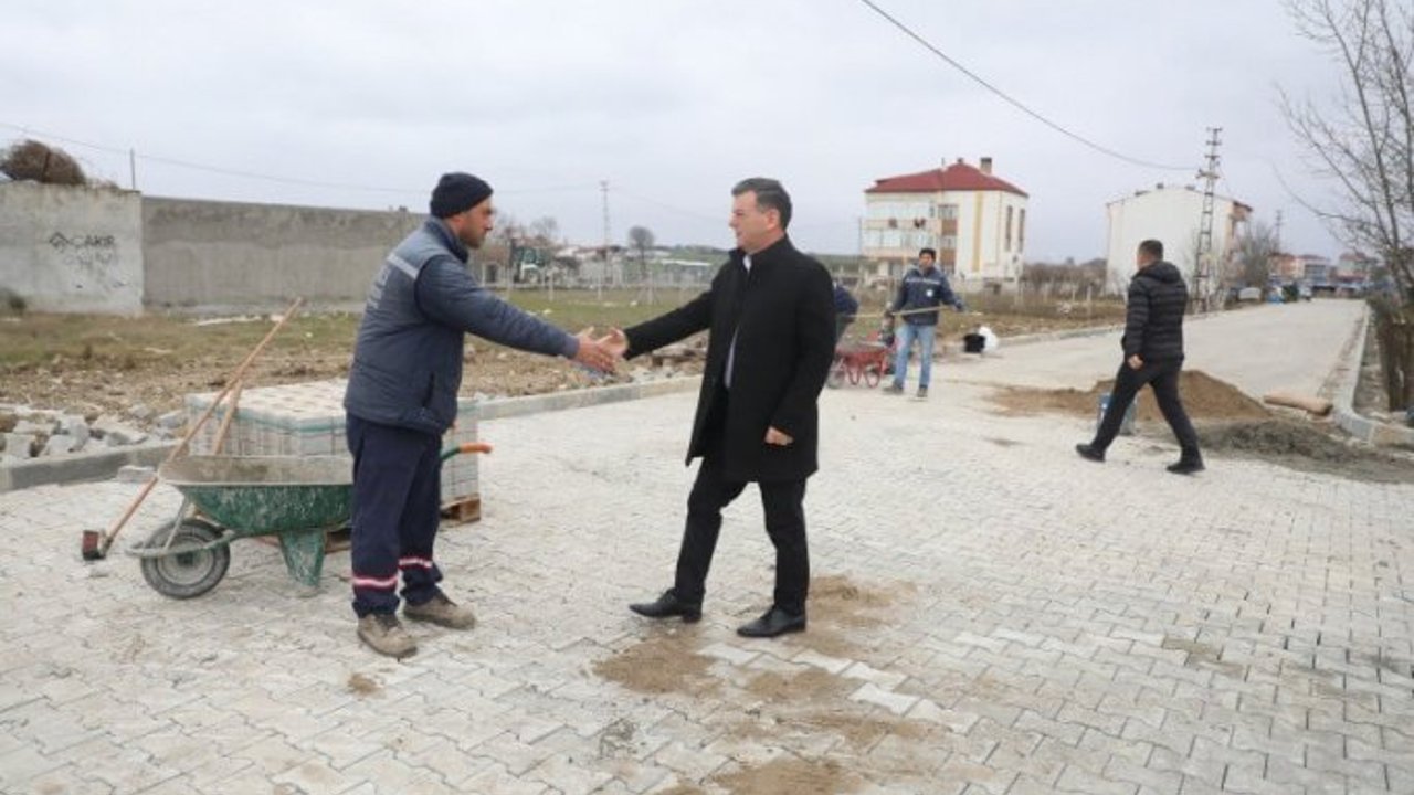 Çetin, Üstyapı ve Altyapı Çalışmalarını İnceledi