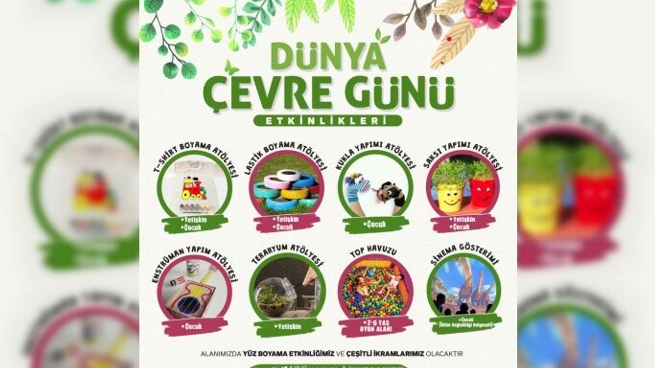 DÜNYA ÇEVRE GÜNÜ ÇERKEZKÖY’DE DE KUTLANACAK