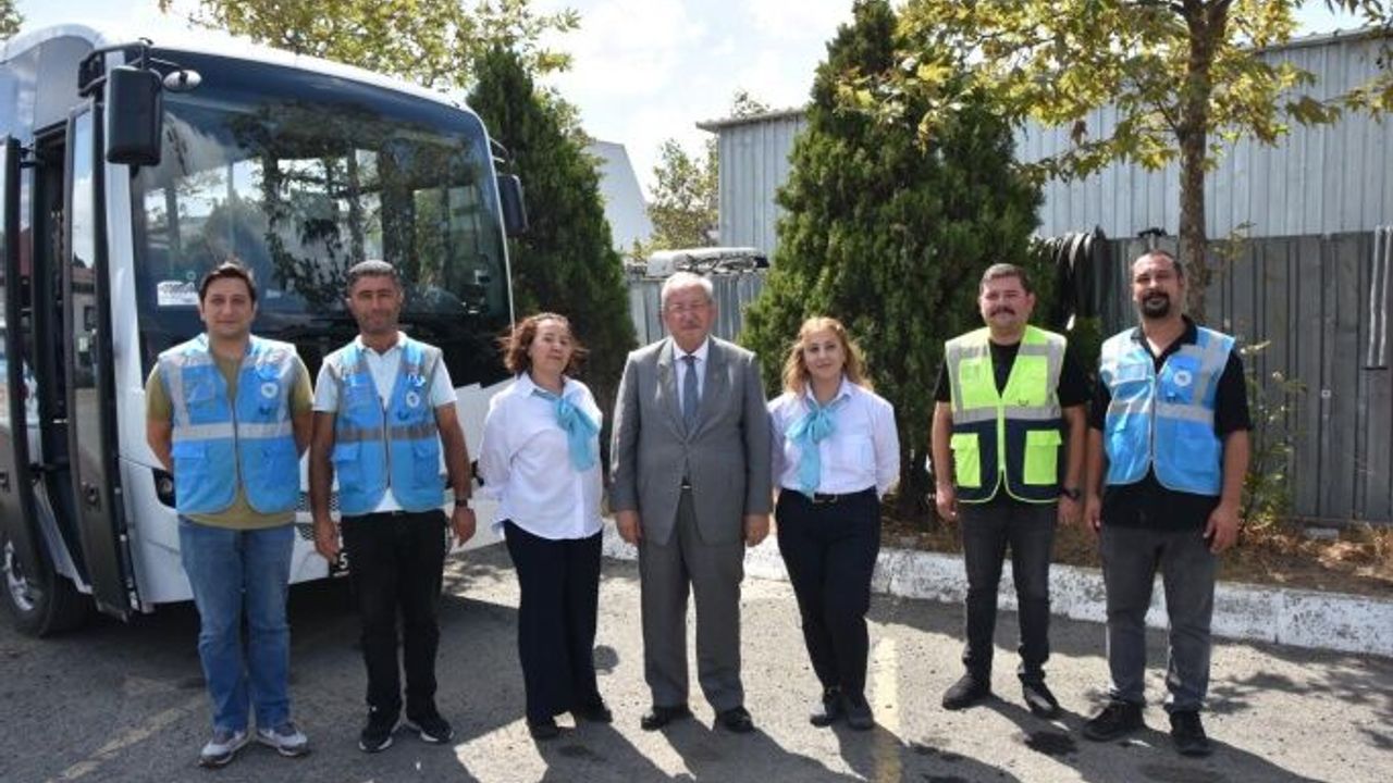 KADIN OTOBÜS ŞOFÖRLERİ İŞ BAŞINDA
