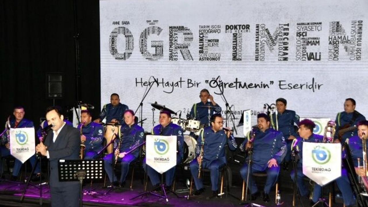 BÜYÜKŞEHİR BELEDİYESİ KENT ORKESTRASI’NDAN ÖĞRETMENLER İÇİN ANLAMLI KONSER