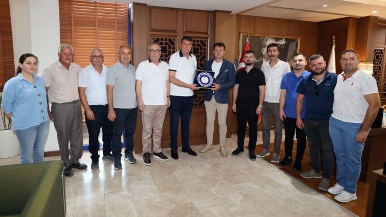 ZİRAAT ODASI BAŞKANI ÇOLAKOĞLUNDAN AKAY’A ZİYARET