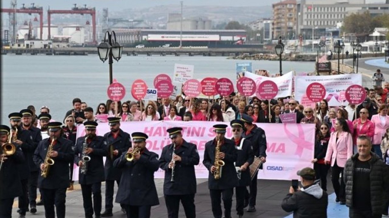 TEKİRDAĞ’DA PEMBE FESTİVAL’LE MEME KANSERİ FARKINDALIĞINA GÜÇLÜ DESTEK