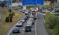 İstanbul-Tekirdağ Yolunda Bayram Yoğunluğu Başladı