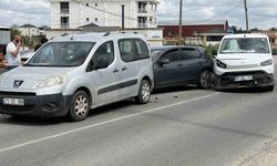 Kapaklı’daki Zincirleme Kaza Kamerada