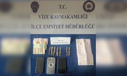 Vize’de Şüpheli Takip Sonucu Tutuklama