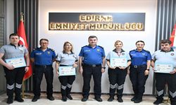 Emniyet Müdürü Ayhan'dan Özel Güvenlik Görevlilerine Teşekkür Belgesi