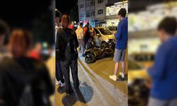 Lüleburgaz'da Otomobil ile Motosiklet Çarpıştı, Taraflar Arasında Gerginlik Yaşandı