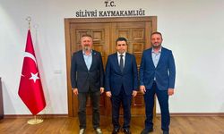 Milletvekili Mestan Özcan'dan Kaymakam Murat Eren'e Hayırlı Olsun Ziyareti