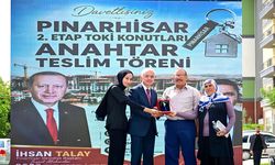 Pınarhisar'da TOKİ Konutları Sahiplerine Teslim Edildi