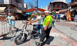 Edirne'de Motosiklet Denetimi: 9 Sürücüye Ceza
