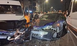 Çerkezköy’de otomobil minibüsle çarpıştı: Sürücü 1.67 promil alkollü çıktı