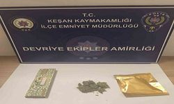 Keşan’da iki ayrı uyuşturucu uygulaması: 2 şüpheli gözaltına alındı