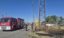 Muratlı’da boş arsada çıkan yangın büyümeden söndürüldü