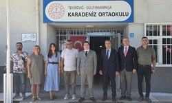Tekirdağ İl Milli Eğitim Müdürü Yeniyol Karadeniz Ortaokulunu Ziyaret Etti