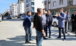Efendioğlu Sokak’ta kentsel tasarım çalışmaları sürüyor