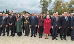 Tekirdağ’da Cumhuriyet’in 103. yılı için çelenk töreni düzenlendi