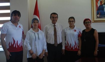 Abban sporcuları ağırladı