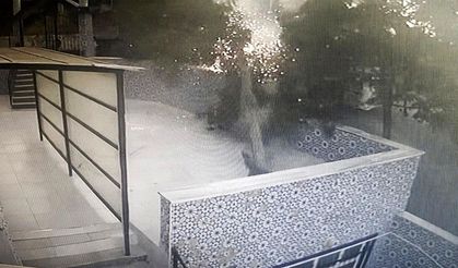 Çorlu'da yaşanan kazada facianın eşiğinden dönüldü, o anlar kameraya yansıdı.