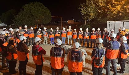 AFAD Tekirdağ’da gönüllülere uygulamalı saha eğitimi verdi