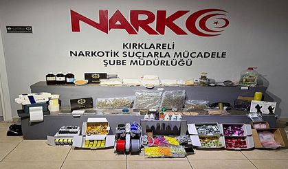 Kırklareli merkezli uyuşturucu operasyonu: 6 şüpheli tutuklandı