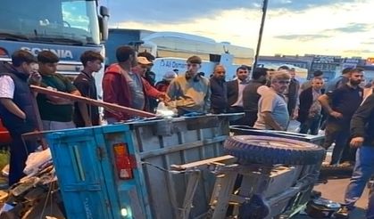 Kapaklı’da tırla çarpışan 3 tekerlekli motosikletin sürücüsü hayatını kaybetti