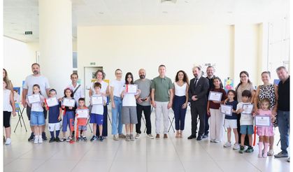 NKÜ’de Ücretsiz Yağlı Boya Kursu Sergiyle Tamamlandı