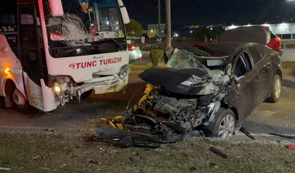 Çerkezköy-Kapaklı yolunda 3 araçlı kaza: 3 yaralı