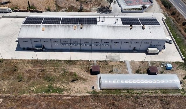 Halk Ekmek kendi elektriğini üretiyor